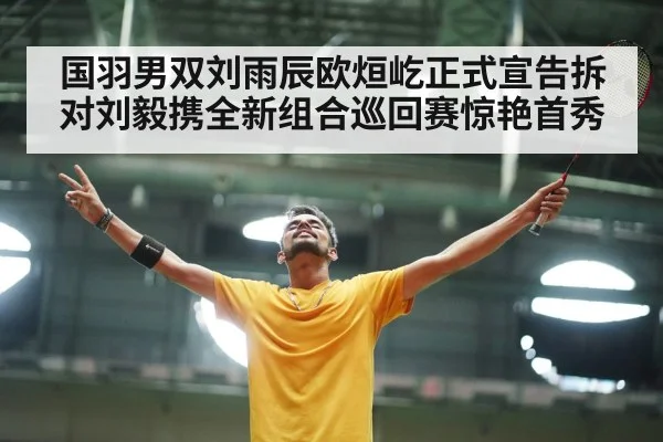 国羽男双刘雨辰欧烜屹正式宣告拆对刘毅携全新组合巡回赛惊艳首秀